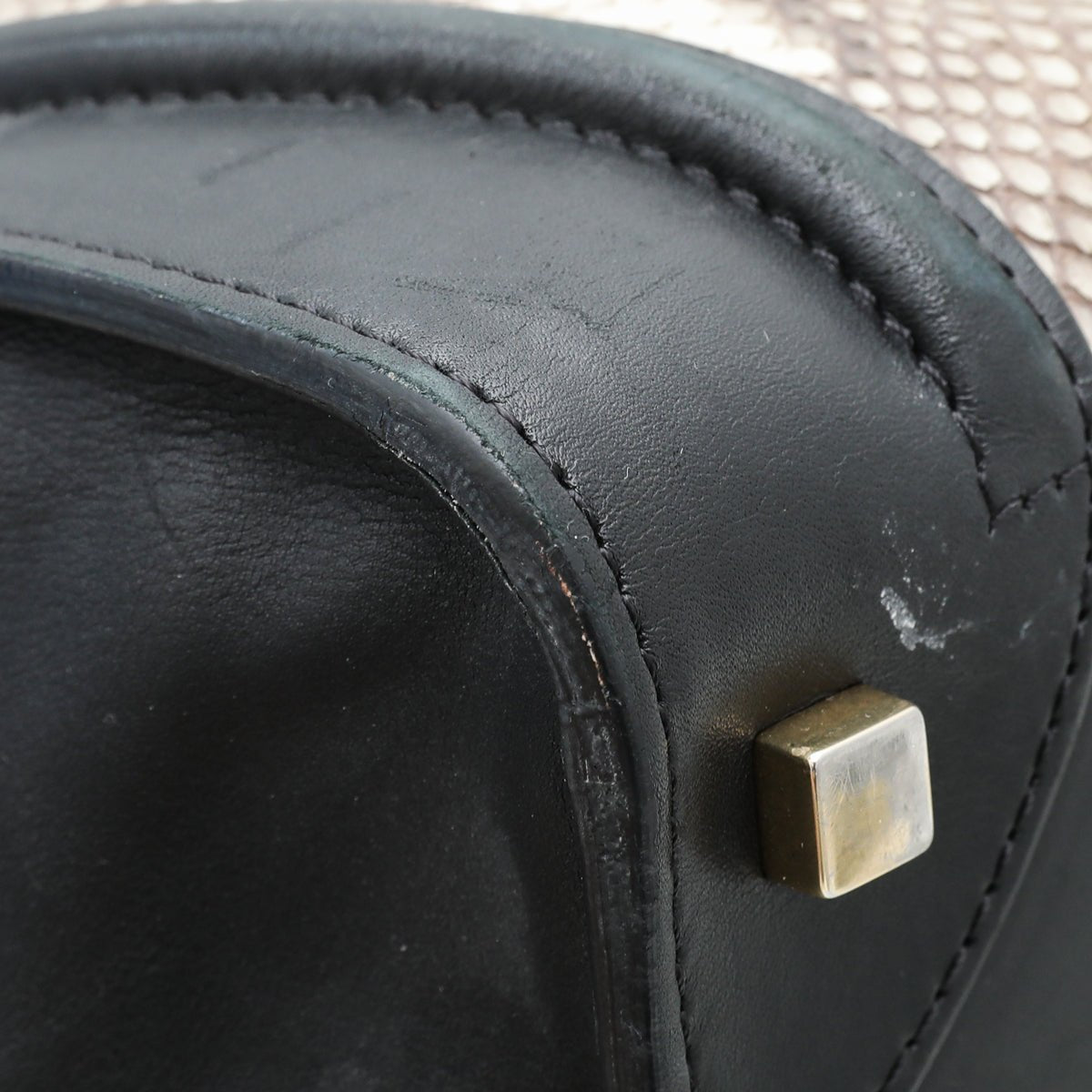 Celine Bicolor Python Mini Luggage Bag-Celine-THE CLOSET