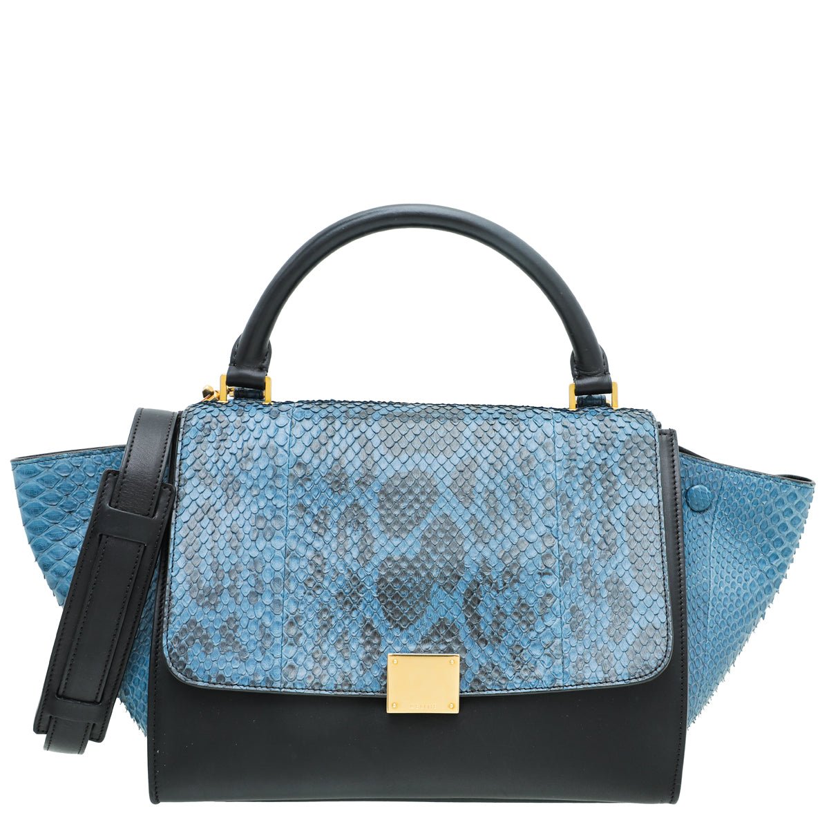 Celine Bicolor Python Trapeze Small Bag – THE CLOSET