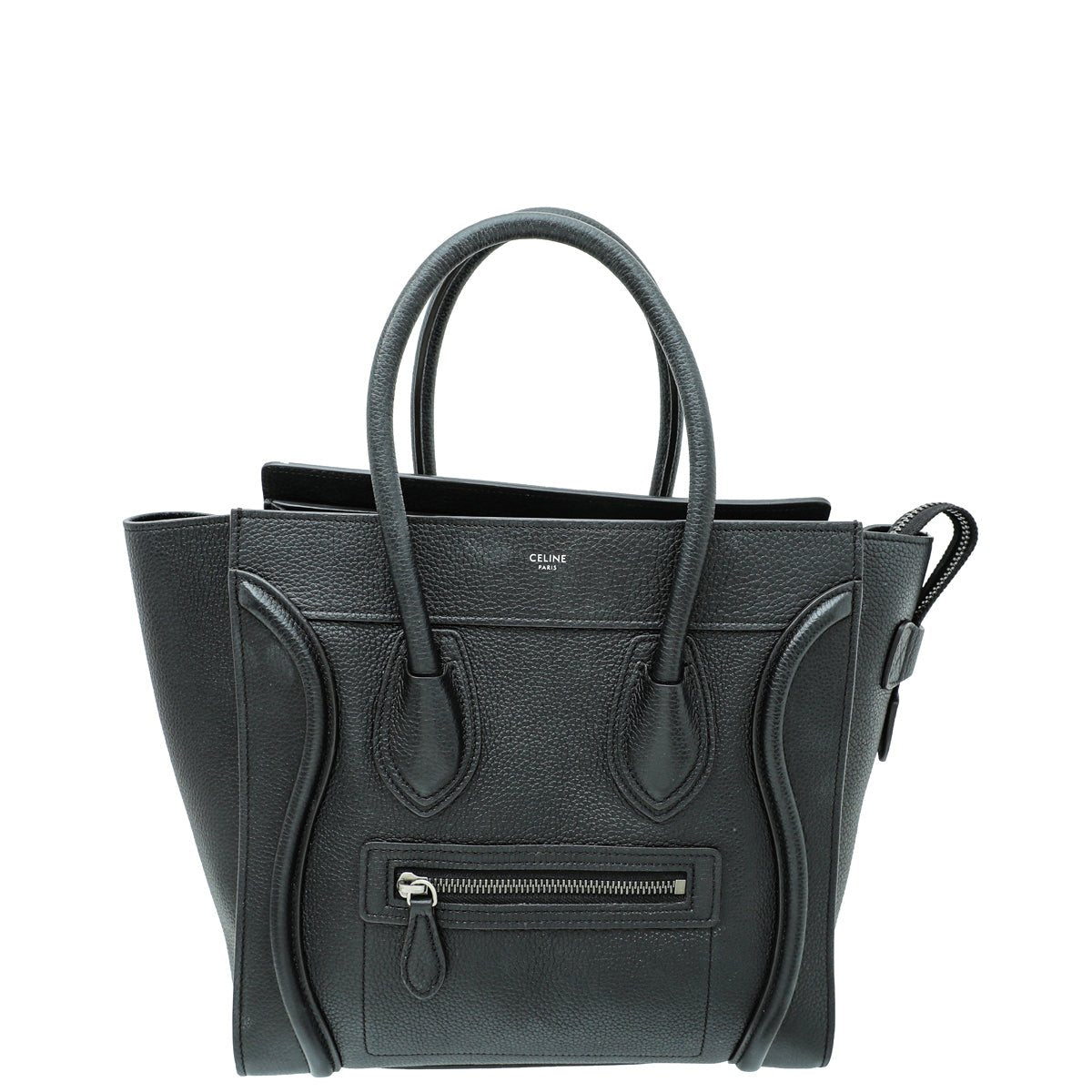 Celine Black Micro Luggage Bag-Celine-THE CLOSET