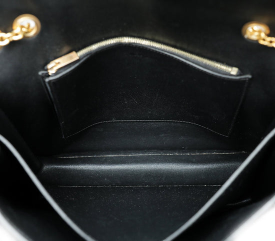 Celine - Celine Black Pocket Envelope Flap Chain Medium Bag | The Closet