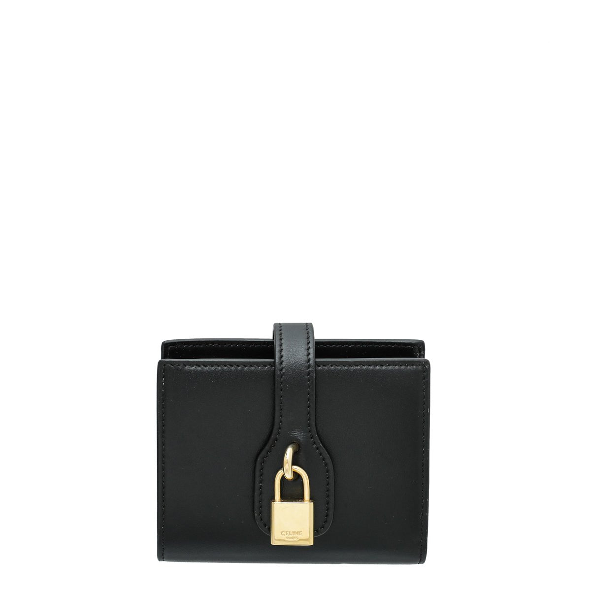 Celine Black Small Strap Wallet-Celine-THE CLOSET