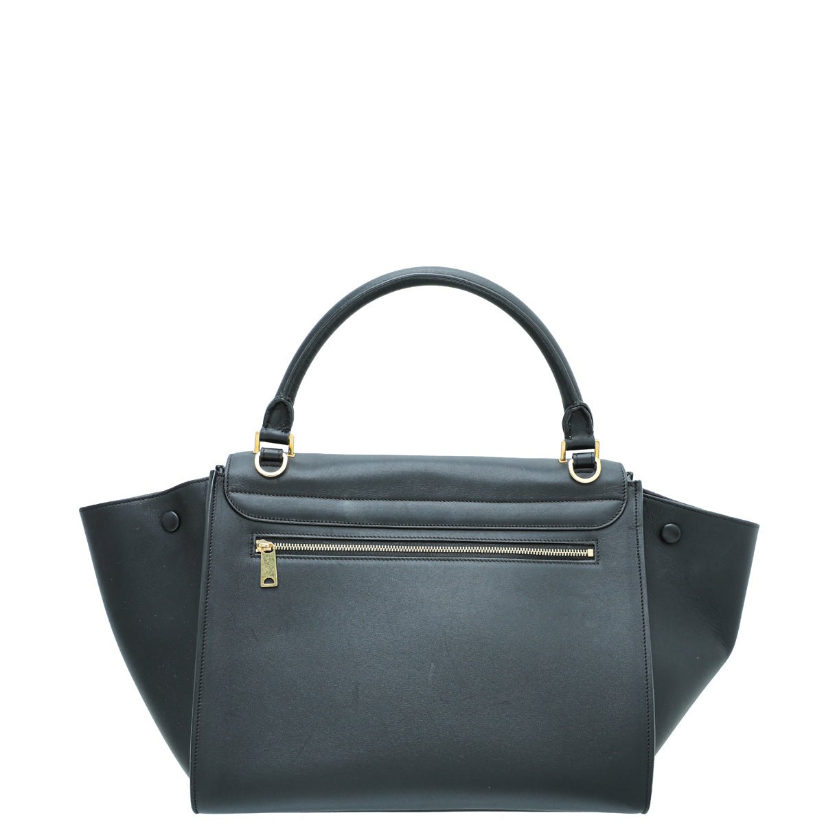 Celine Black Trapeze Medium Bag-Celine-THE CLOSET