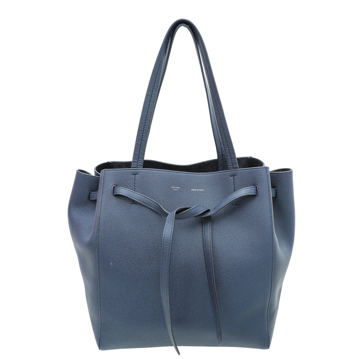 Celine - Celine Blue Cabas Phantom Small Bag | The Closet