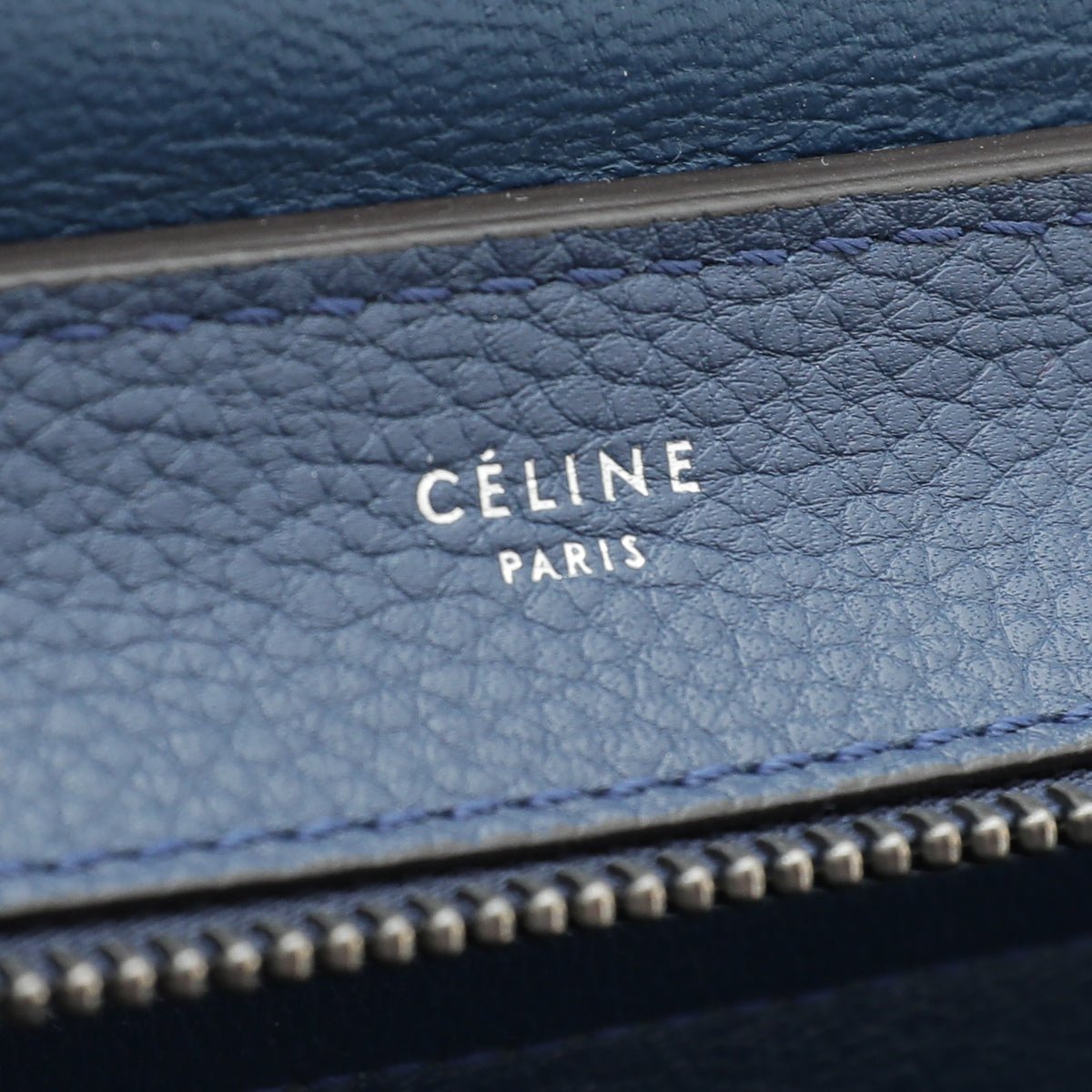 Celine - Celine Blue Trapeze Medium Bag | The Closet