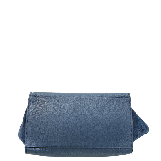 Celine - Celine Blue Trapeze Medium Bag | The Closet