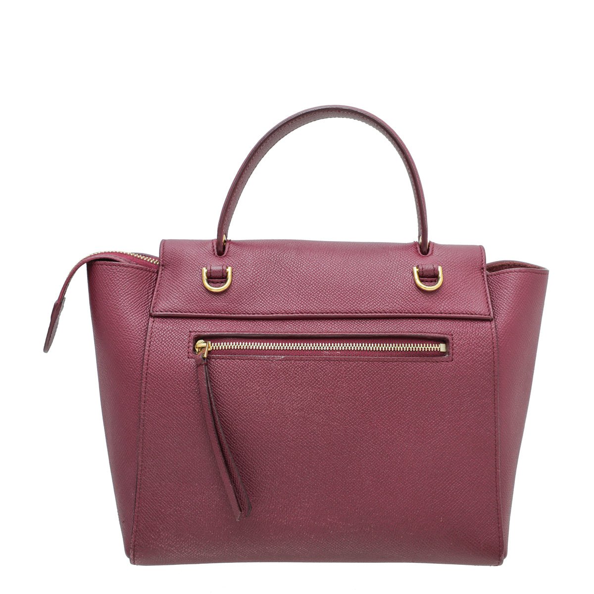 Celine Burgundy Micro Belt Bag-Celine-THE CLOSET