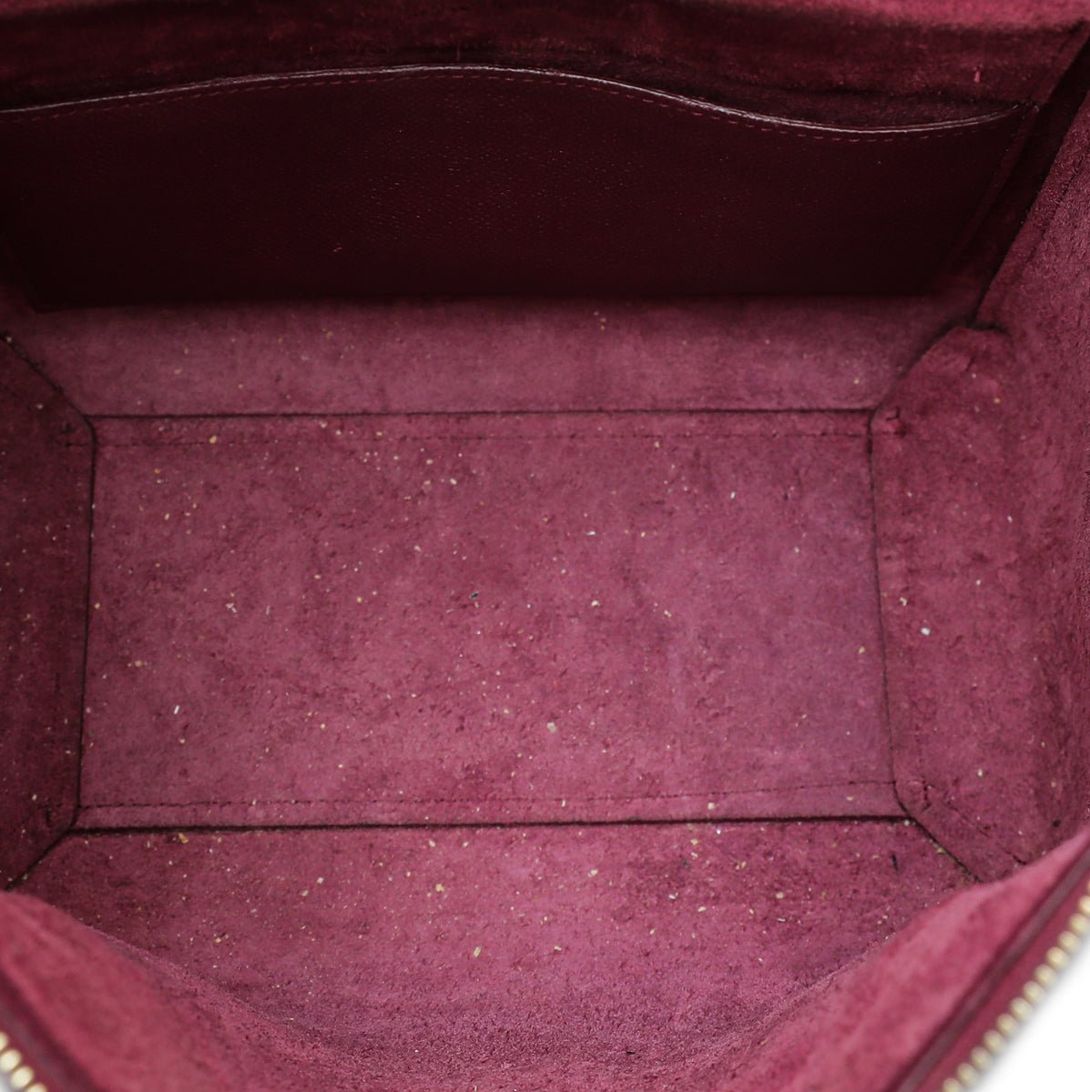 Celine - Celine Burgundy Micro Belt Bag | The Closet