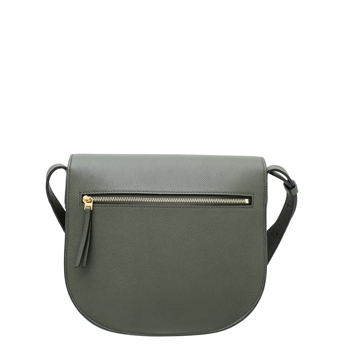 Celine Dark Olive Compact Trotteur Bag-Celine-THE CLOSET