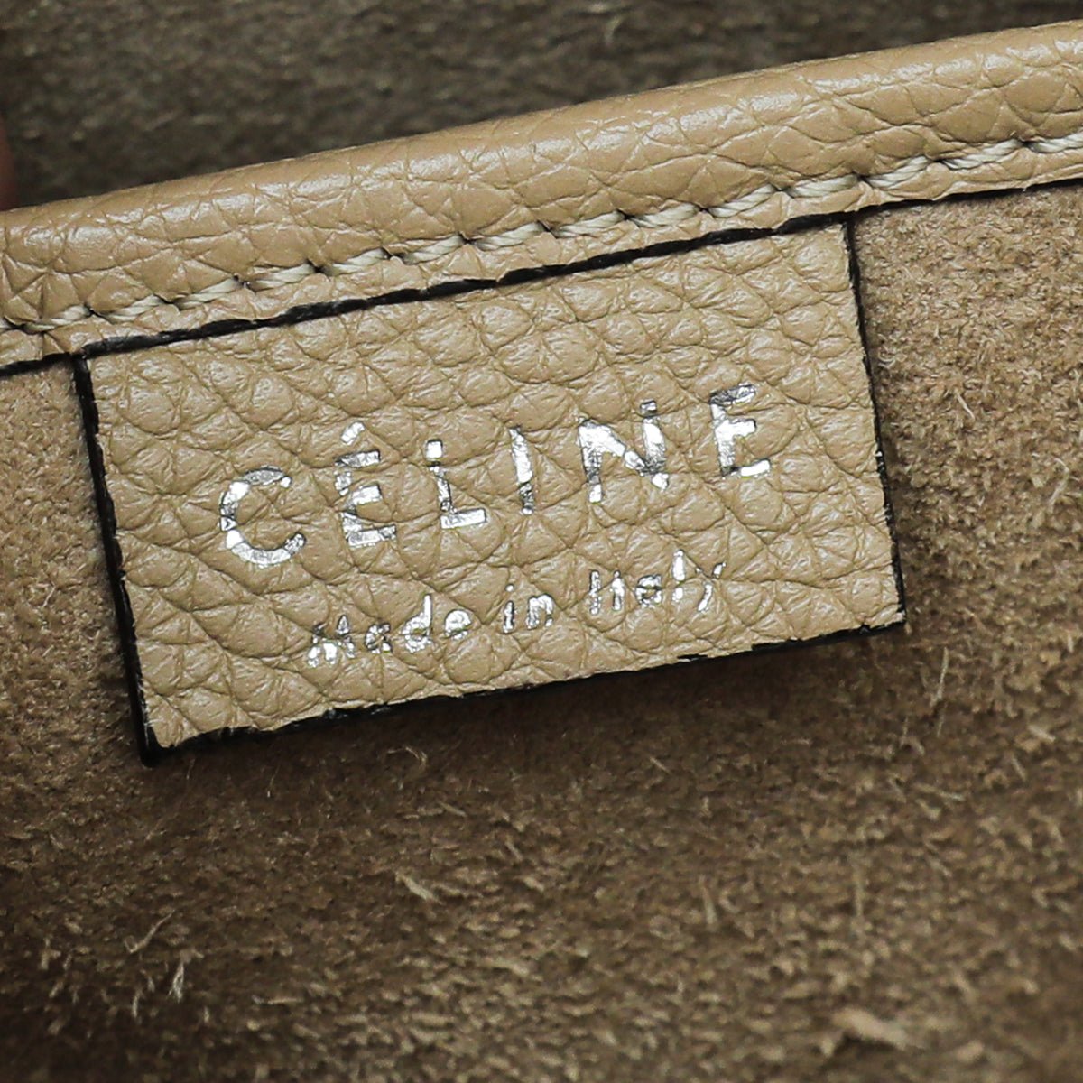 Celine - Celine Dune Nano Luggage Drummed Bag | The Closet