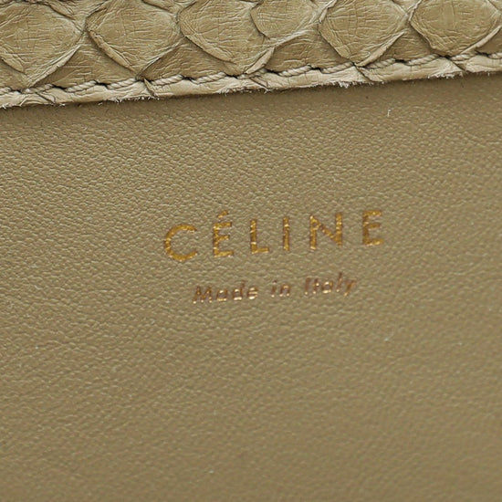 Celine - Celine Mastic Python Phantom Medium Luggage Bag | The Closet