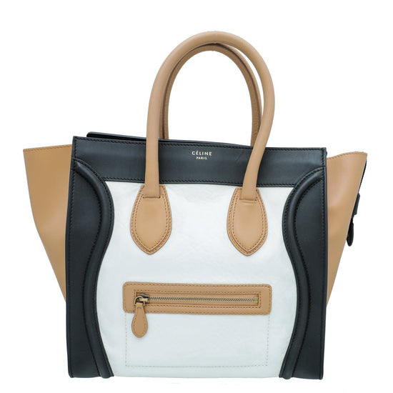 Celine - Celine Multicolor Shrunken Mini Luggage Bag | The Closet