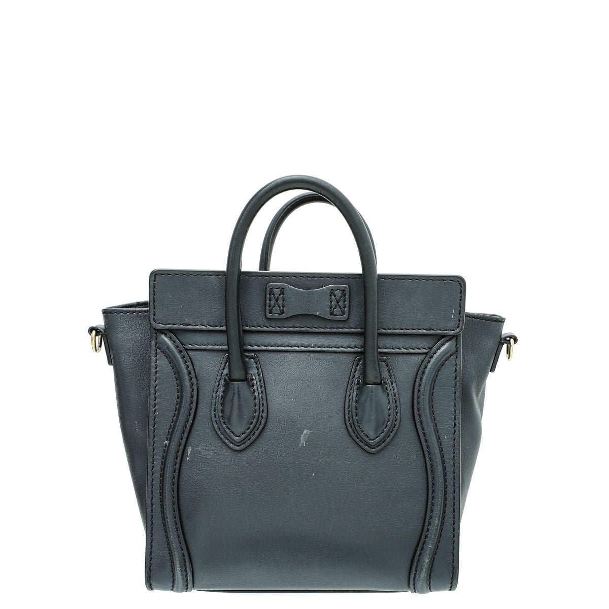 Celine Navy Blue Nano Luggage Nano Bag - Main Image