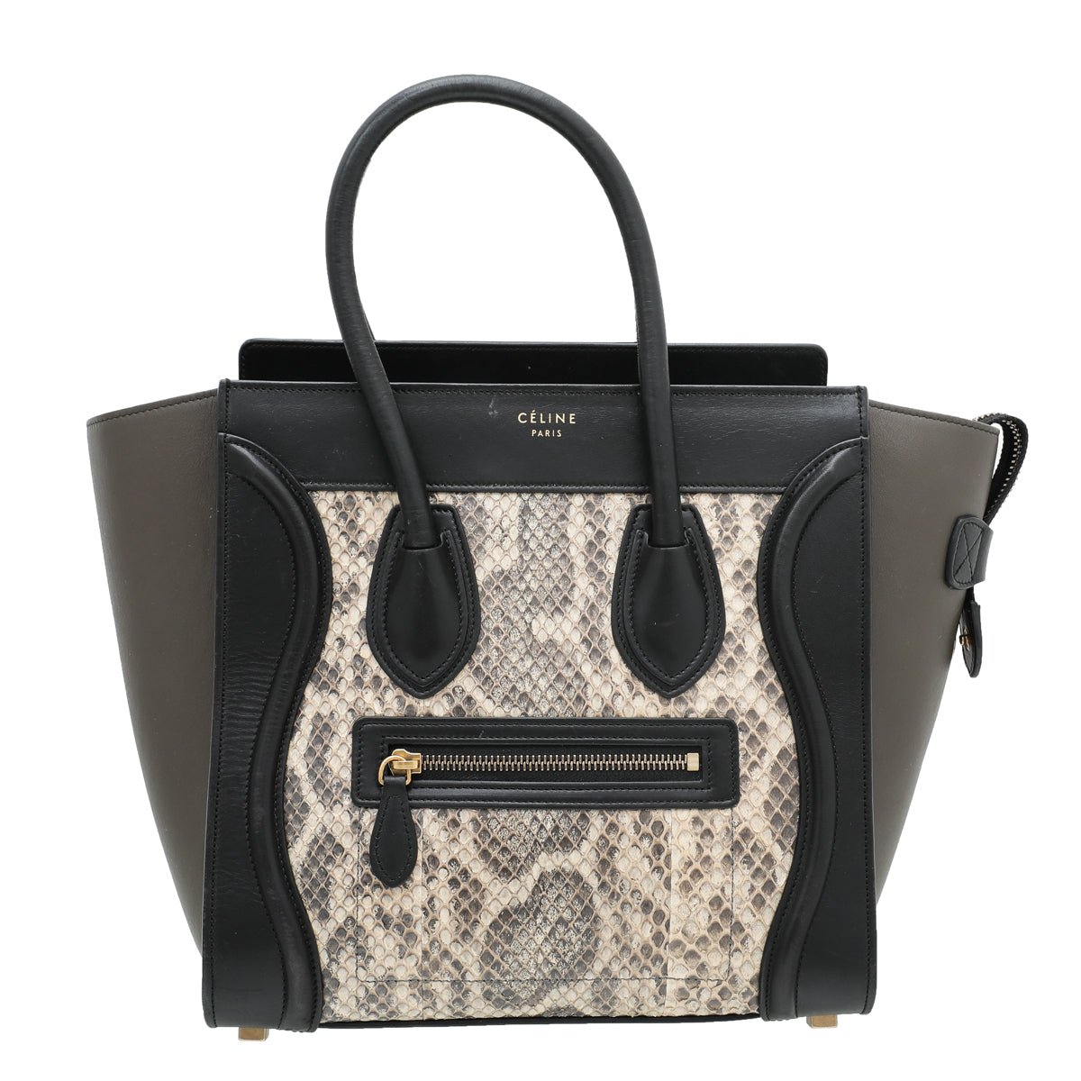 Celine Tricolor Micro Luggage Bag-Celine-THE CLOSET