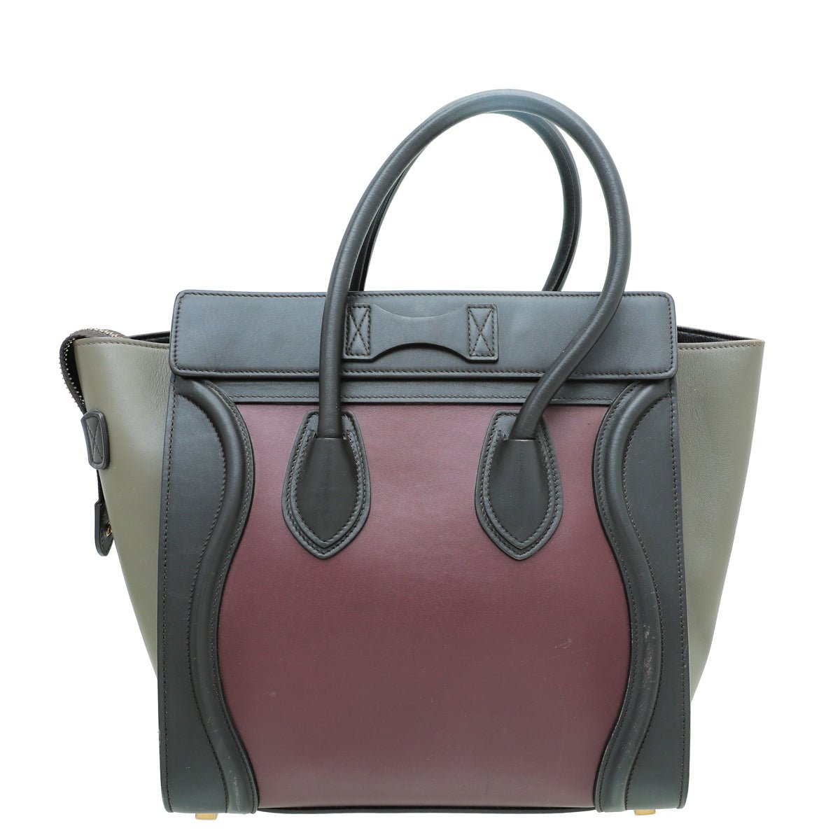 Celine Tricolor Micro Luggage Bag-Celine-THE CLOSET