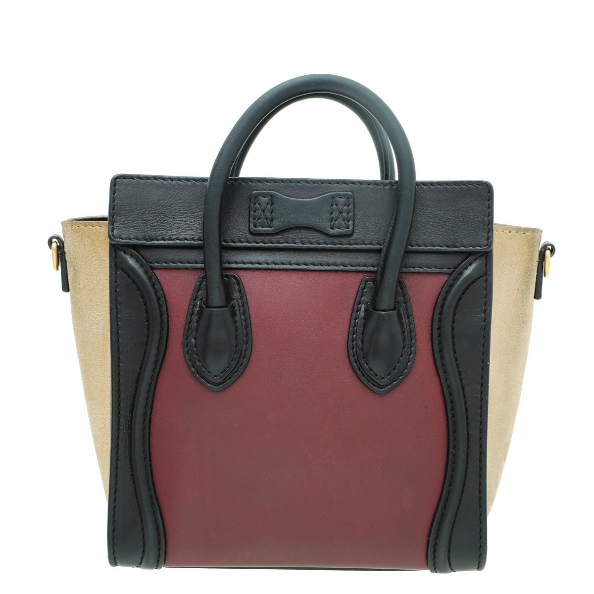 Celine Tricolor Nano Luggage Bag-Celine-THE CLOSET