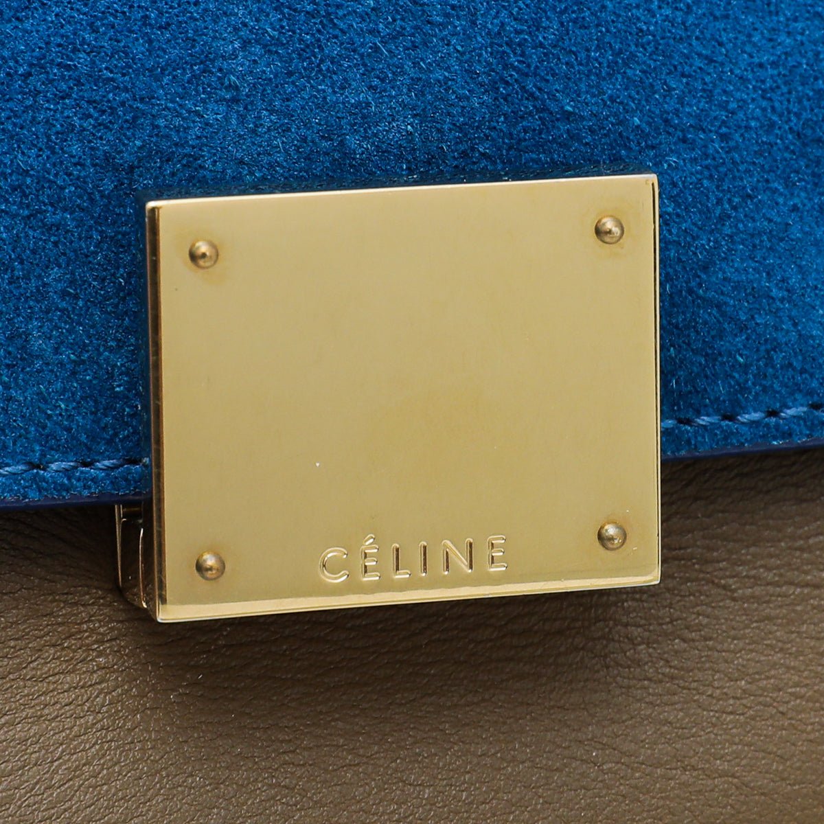 Celine - Celine Tricolor Trapeze Medium Bag | The Closet