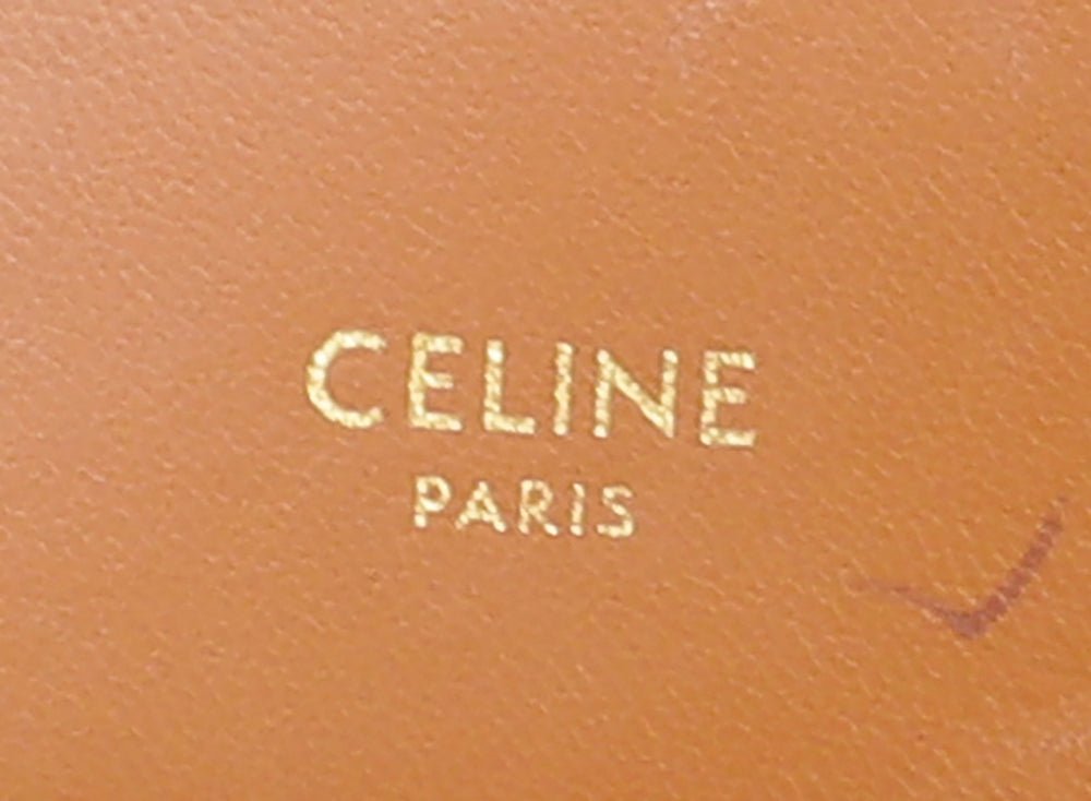 thecloset.uae - Celine White Triomphe Flap Shoulder Bag | The Closet