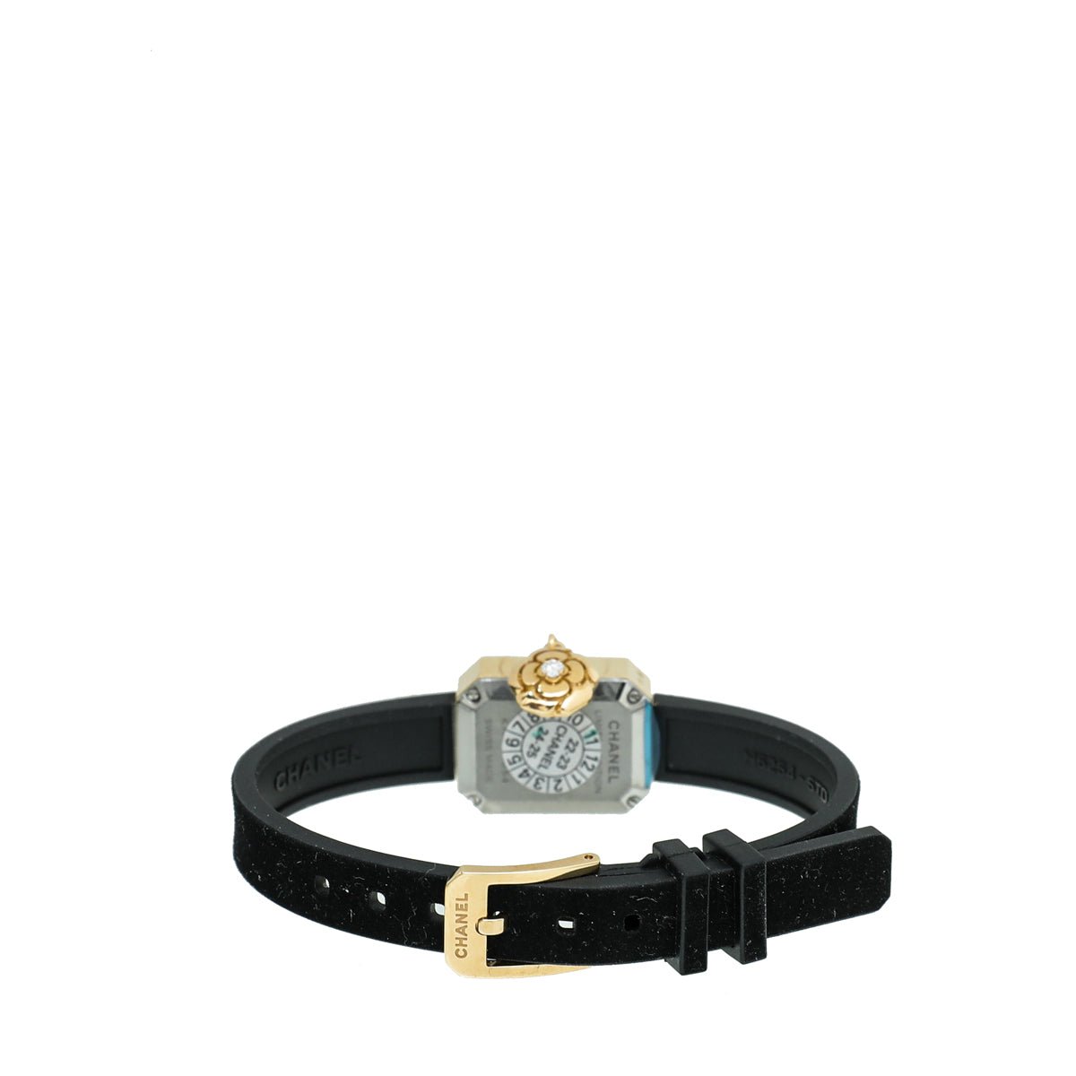 Chanel 18K Yellow Gold Premiere Extrait Camellia Watch-Chanel-THE CLOSET