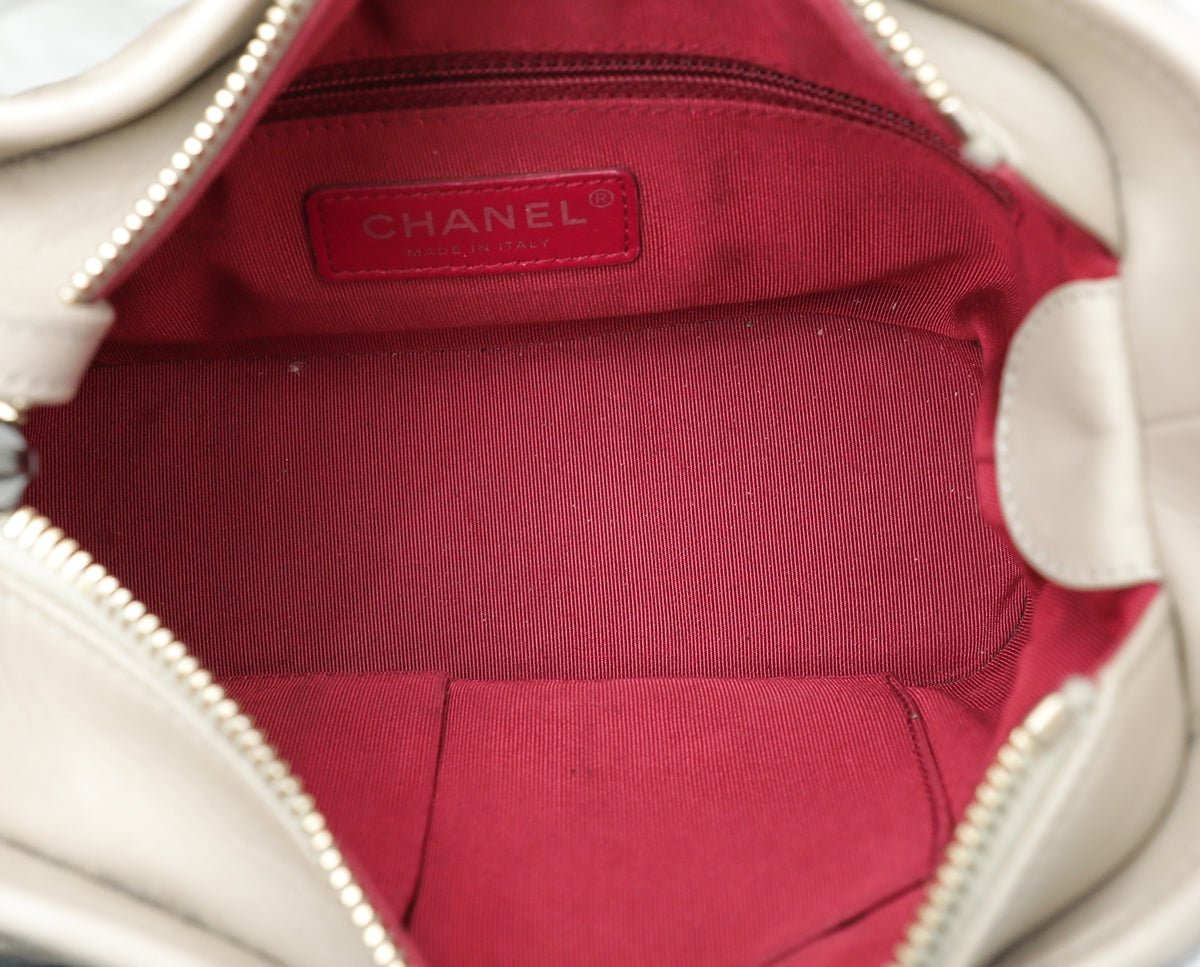 Chanel - Chanel Beige Aged Gabrielle Hobo Small Bag | The Closet