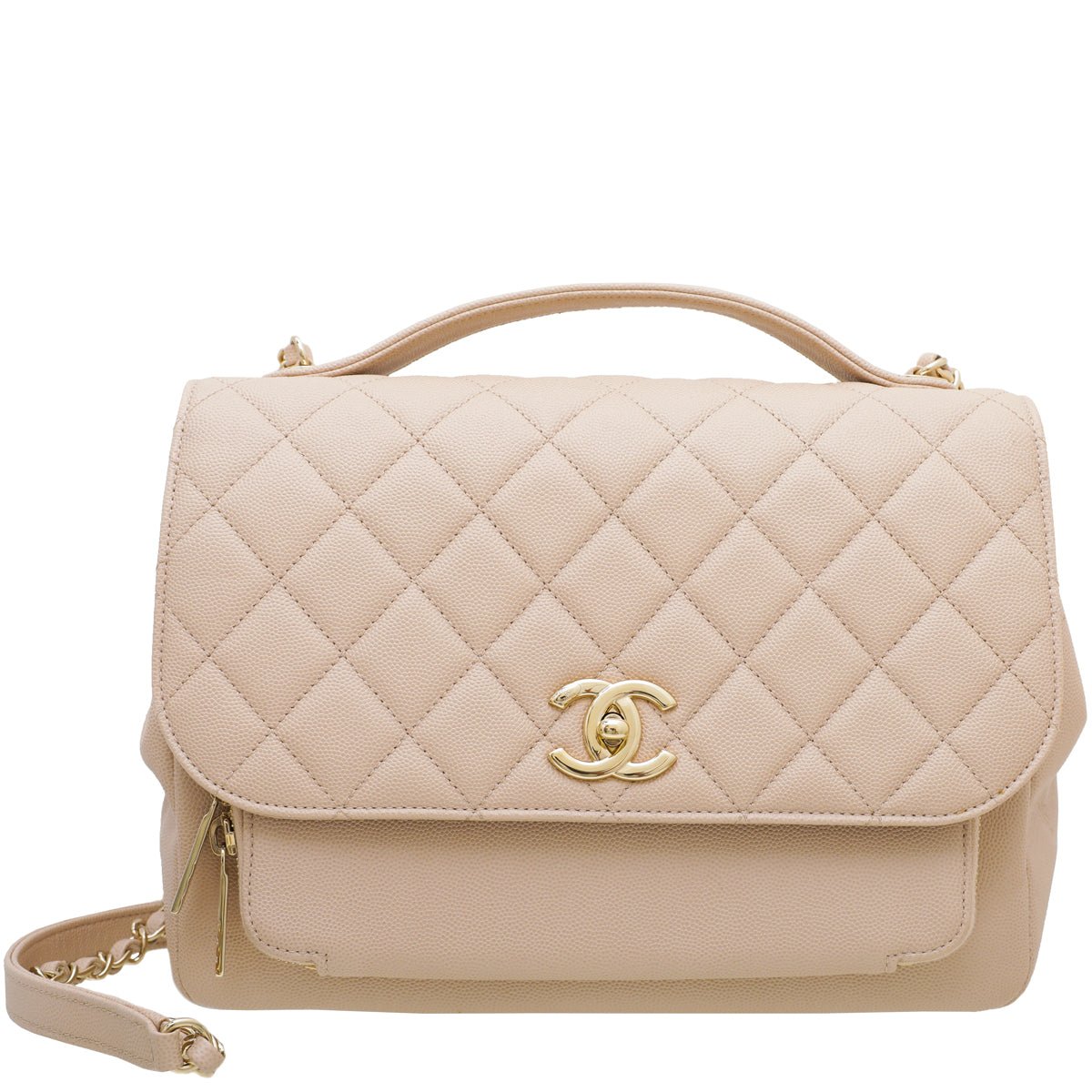 Chanel Beige CC Business Affinity Large Bag-Chanel-THE CLOSET
