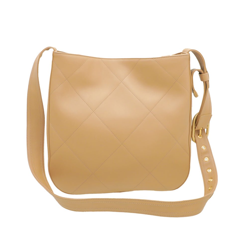 Chanel Beige CC Chain Hobo Bag-Chanel-THE CLOSET