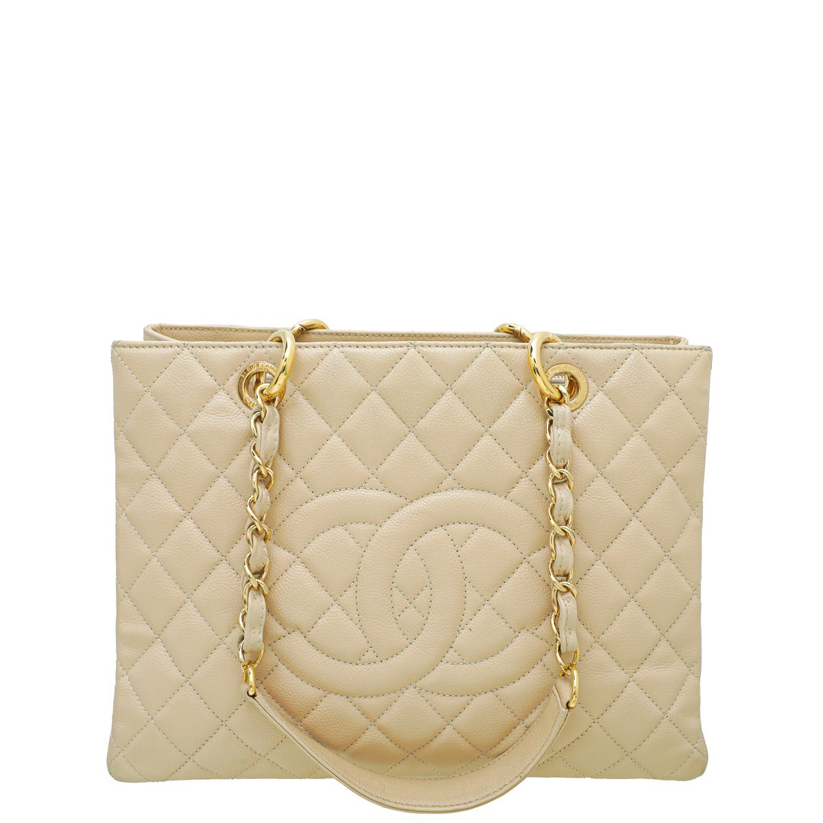 Chanel Beige CC GST Medium Bag-Chanel-THE CLOSET