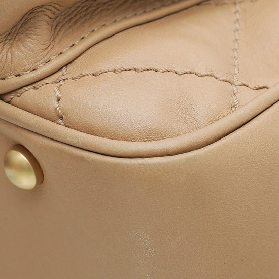 Chanel Beige Front Flap Pocket Tote Bag – The Closet