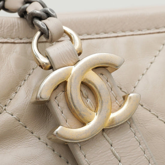 Chanel Beige Gabrielle Hobo Small Bag – The Closet