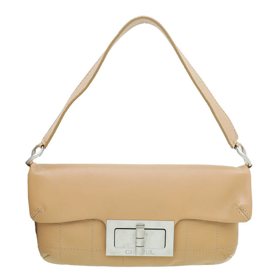 Chanel - Chanel Beige Giant Reissue Lock Bag | The Closet