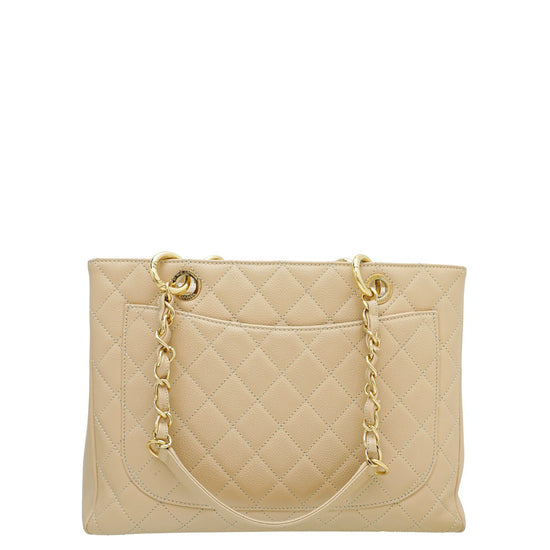 Chanel Beige Grand Shopper Tote (GST) Bag – The Closet
