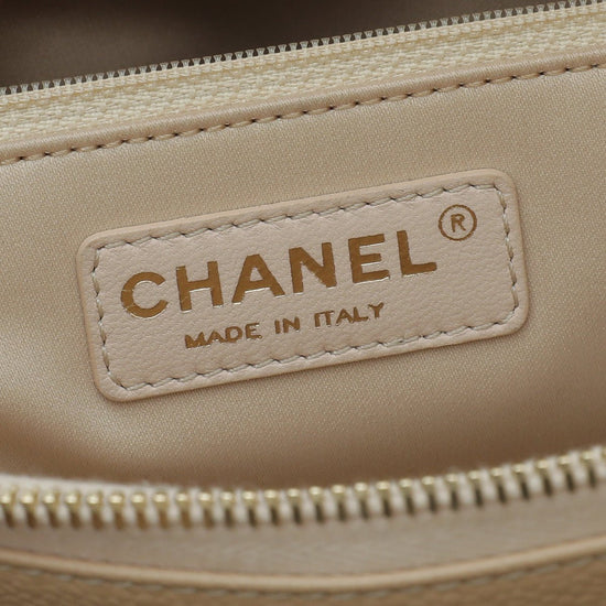 Chanel - Chanel Beige Grand Shopper Tote (GST) Bag | The Closet