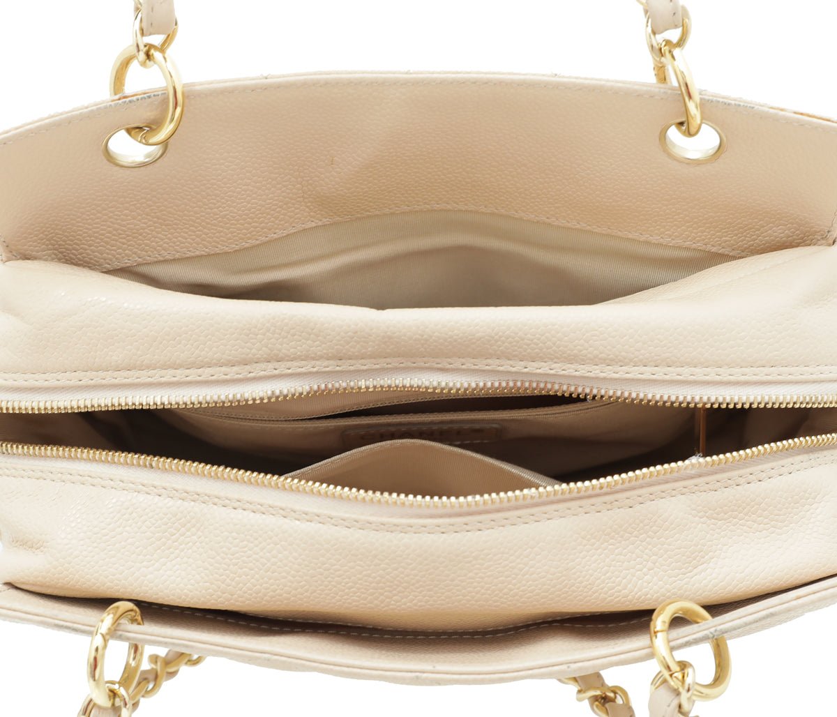 Chanel - Chanel Beige Petite Shopping Tote (PST) Bag | The Closet