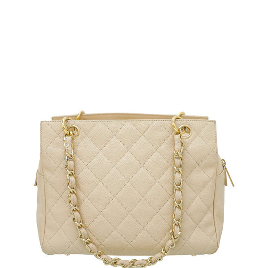 Chanel - Chanel Beige Petite Shopping Tote (PST) Bag | The Closet