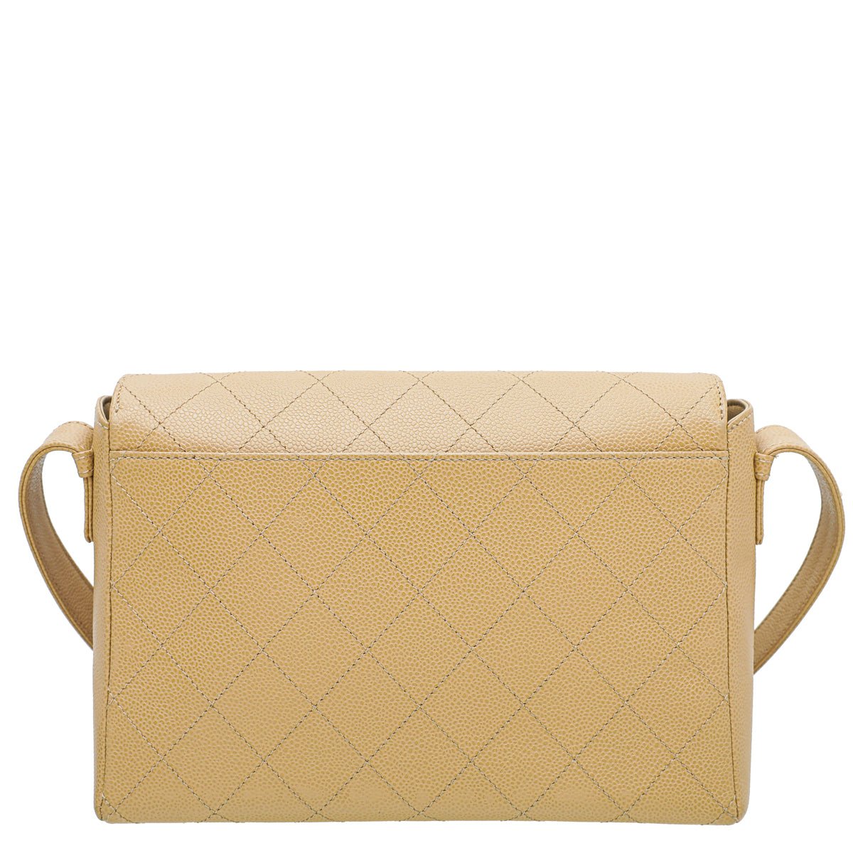 Chanel - Chanel Beige Vintage Shoulder Bag | The Closet