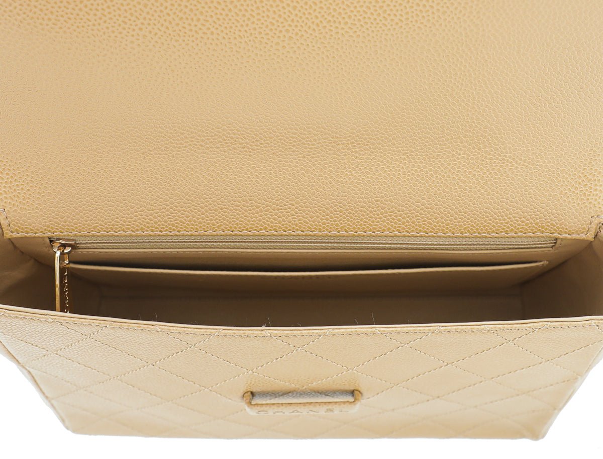 Chanel Beige Vintage Shoulder Bag-Chanel-THE CLOSET