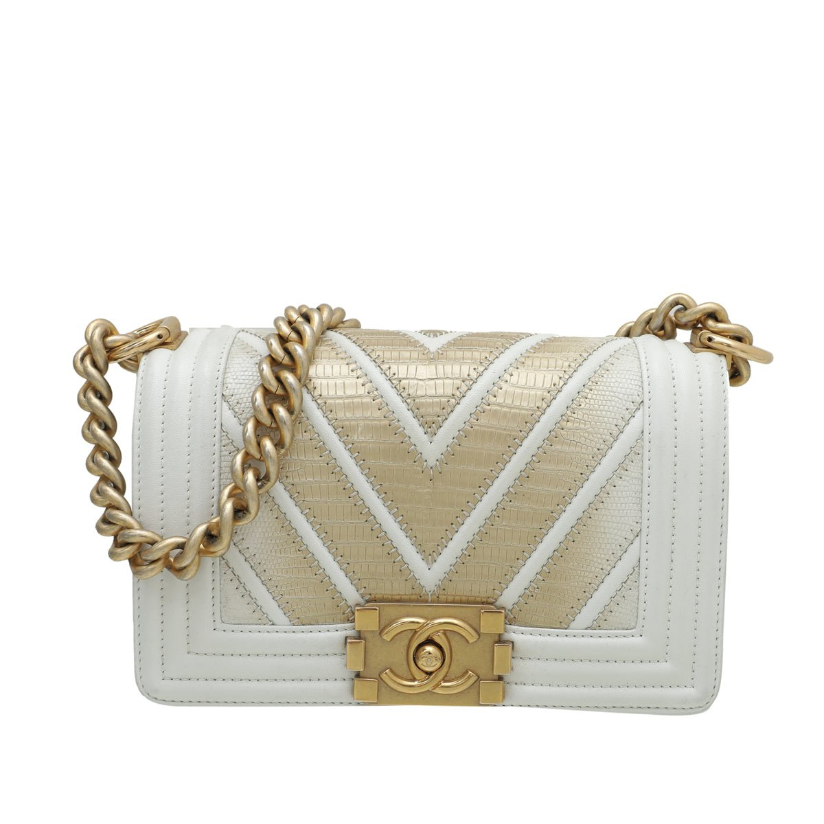 Chanel Bicolor Boy Small Bag-Chanel-THE CLOSET