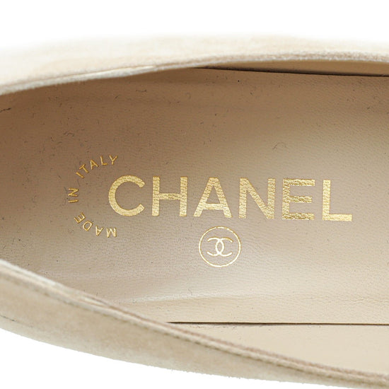 Chanel - Chanel Bicolor Cap Toe Block Heels Pump 40 | The Closet