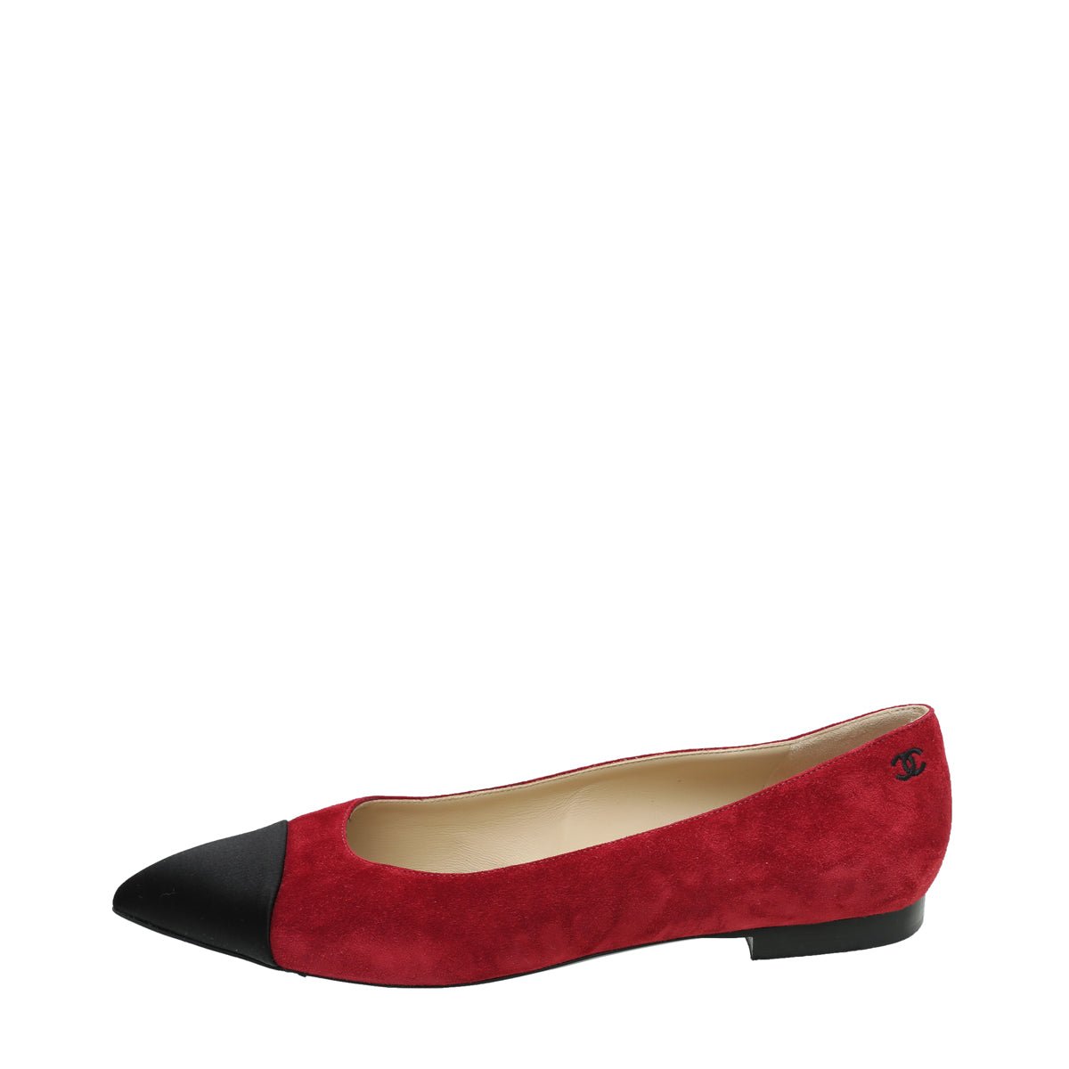 Chanel Bicolor Cap Toe Gabrielle Ballerina Flats 40-Chanel-THE CLOSET