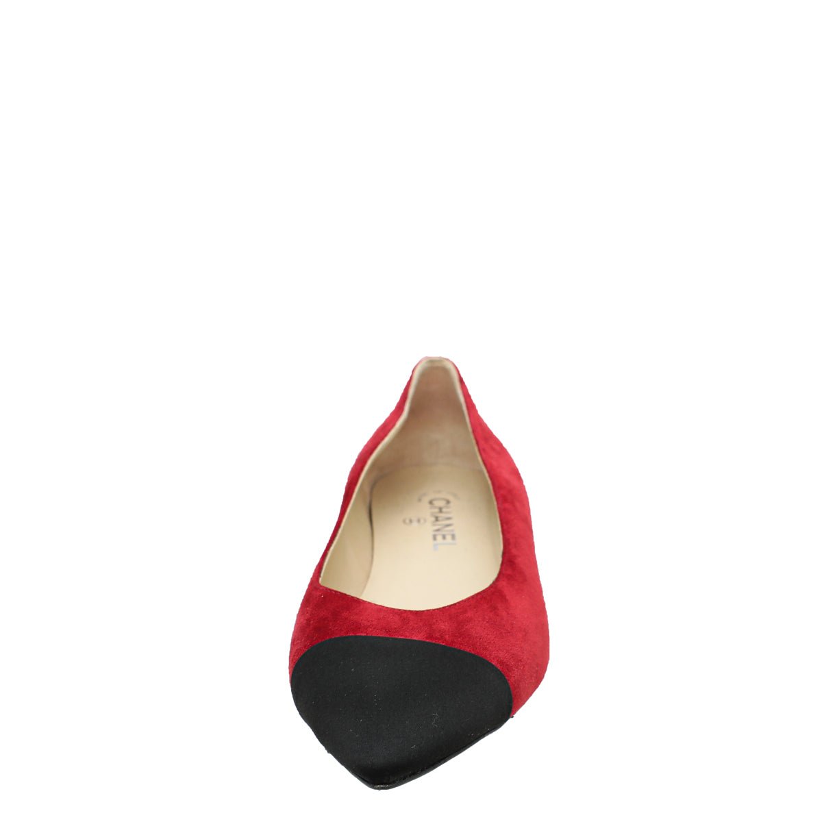 Chanel Bicolor Cap Toe Gabrielle Ballerina Flats 40-Chanel-THE CLOSET