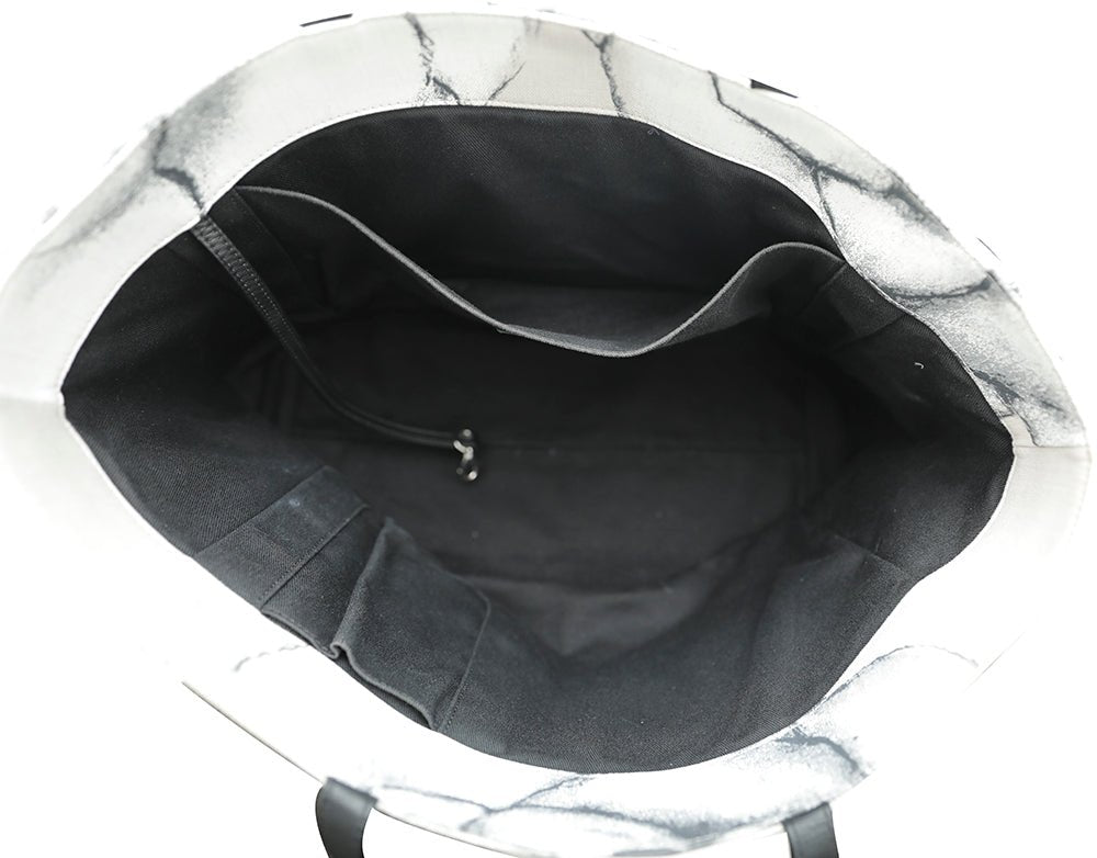 Chanel Bicolor CC Camellia Flower Print Large Tote Bag-Chanel-THE CLOSET