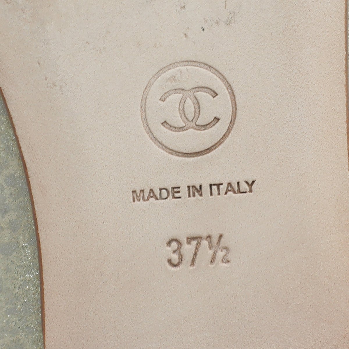 Chanel Bicolor CC Cap Toe Ballet Flats 37.5-Chanel-THE CLOSET