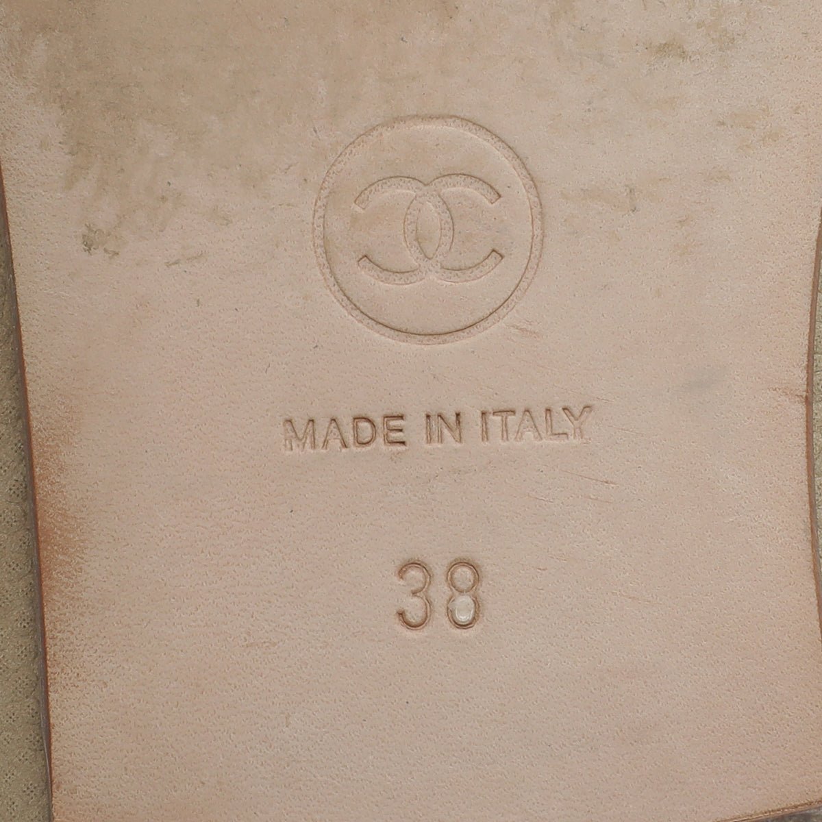 Chanel Bicolor CC Cap Toe Ballet Flats 38-Chanel-THE CLOSET