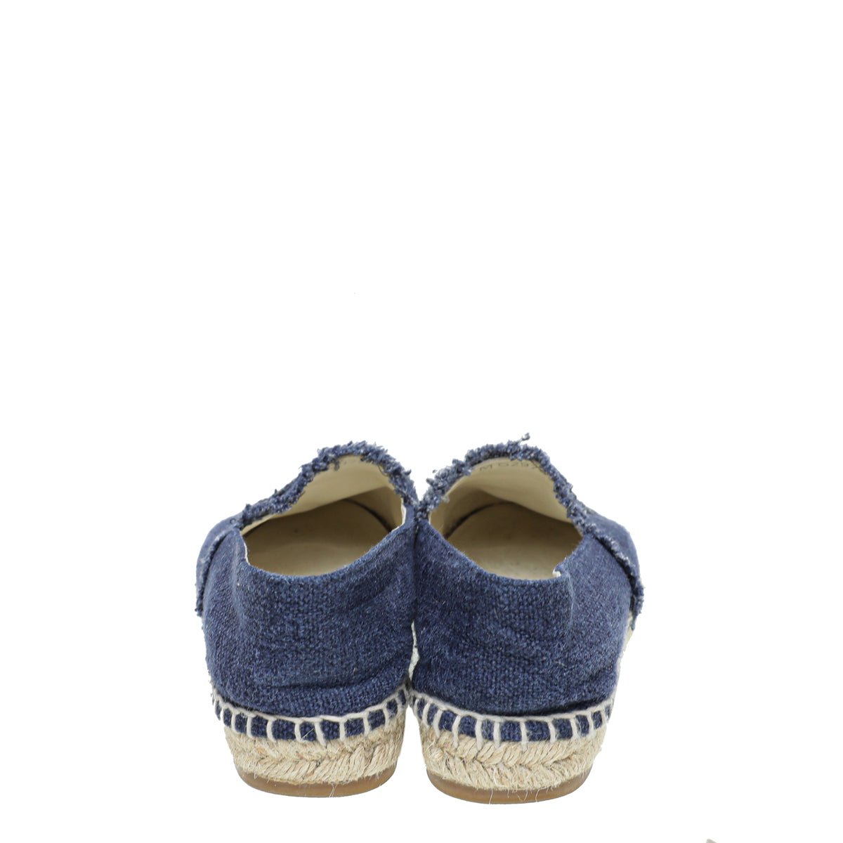 Chanel Bicolor CC Cap Toe Canvas Espadrille 35-Chanel-THE CLOSET