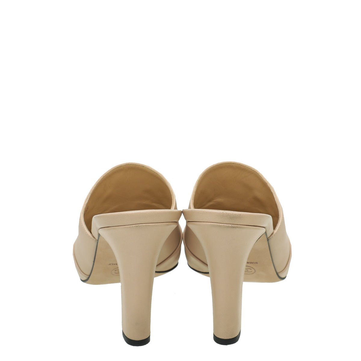 Chanel Bicolor CC Cap Toe Lambskin Mules 41-Chanel-THE CLOSET