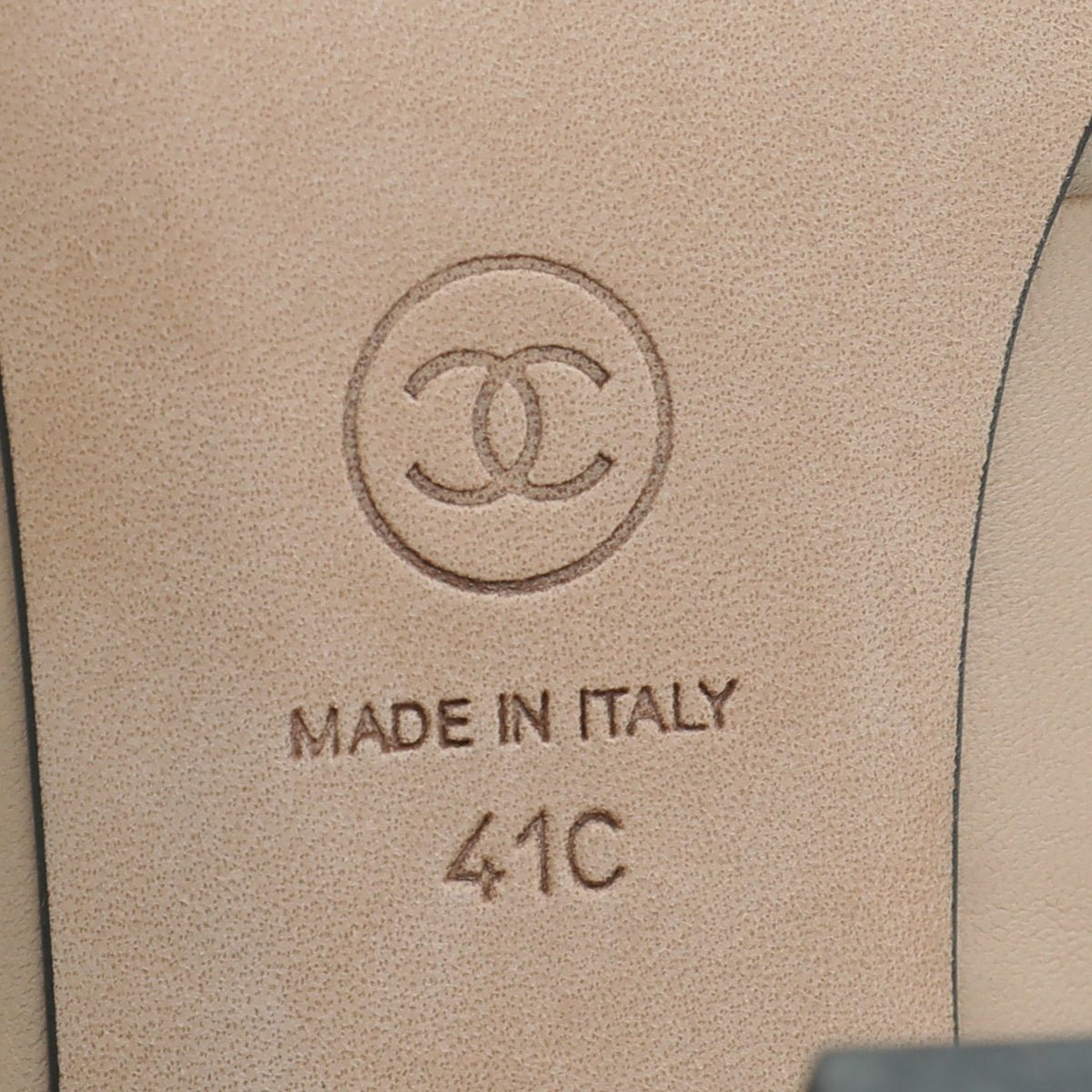 Chanel Bicolor CC Cap Toe Lambskin Mules 41-Chanel-THE CLOSET