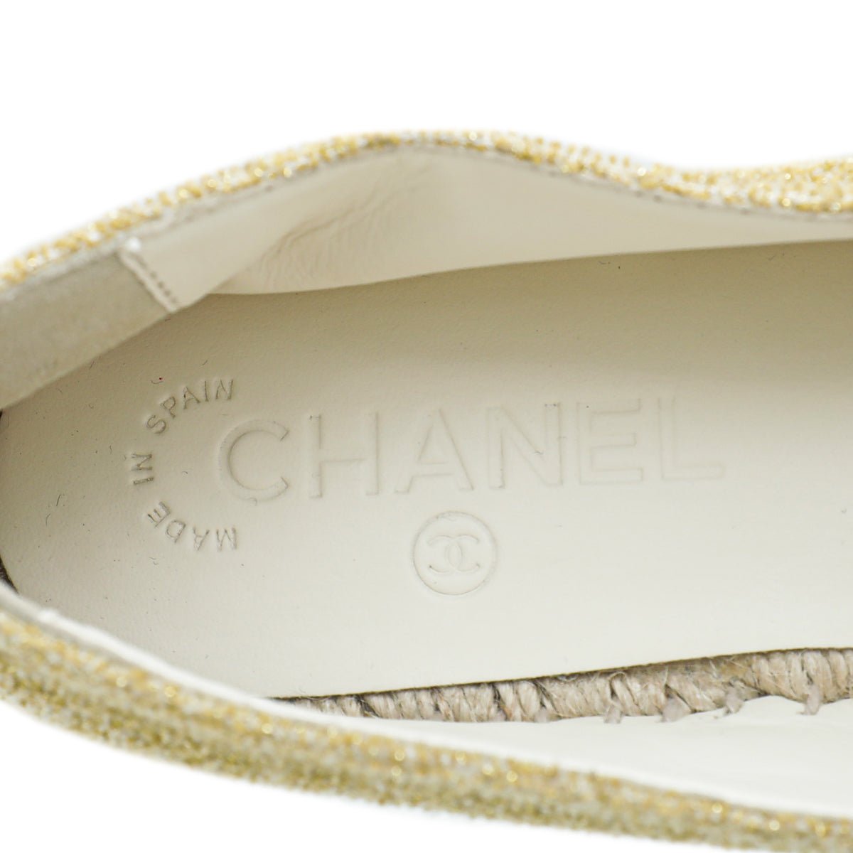 Chanel Bicolor CC Cap Toe Espadrille 38 – The Closet