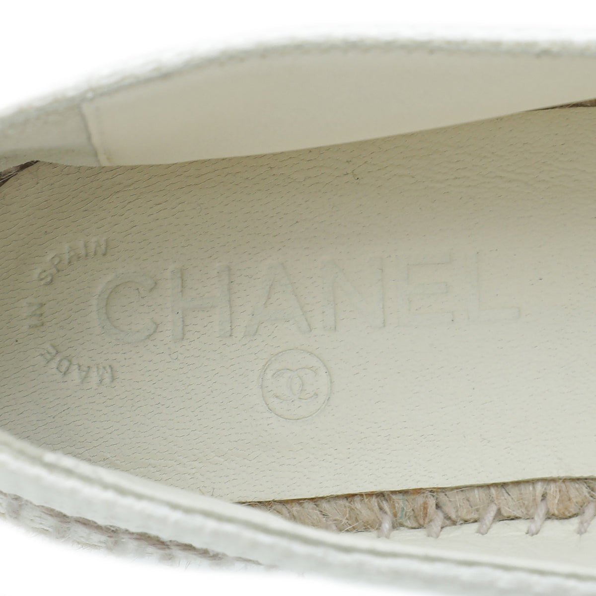 Chanel - Chanel Bicolor CC Cap Toe Paint Espadrille 38 | The Closet
