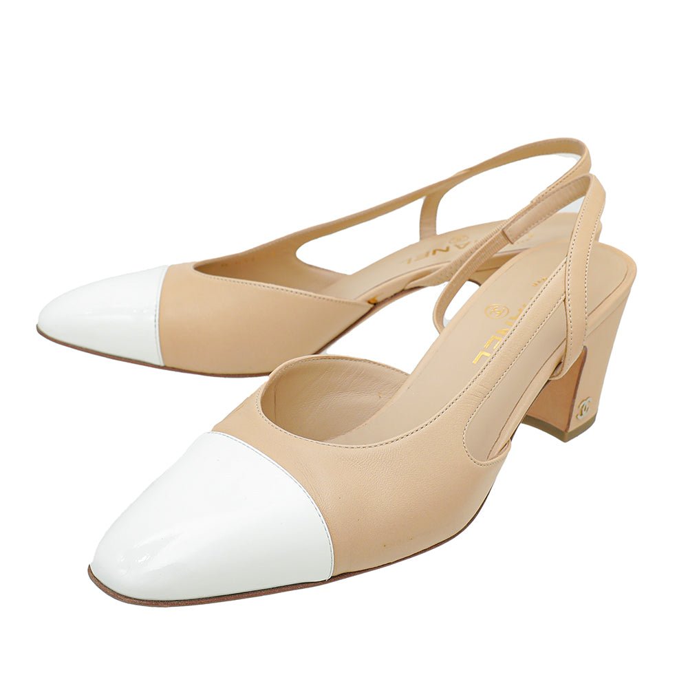 Bicolor slingback Clearance