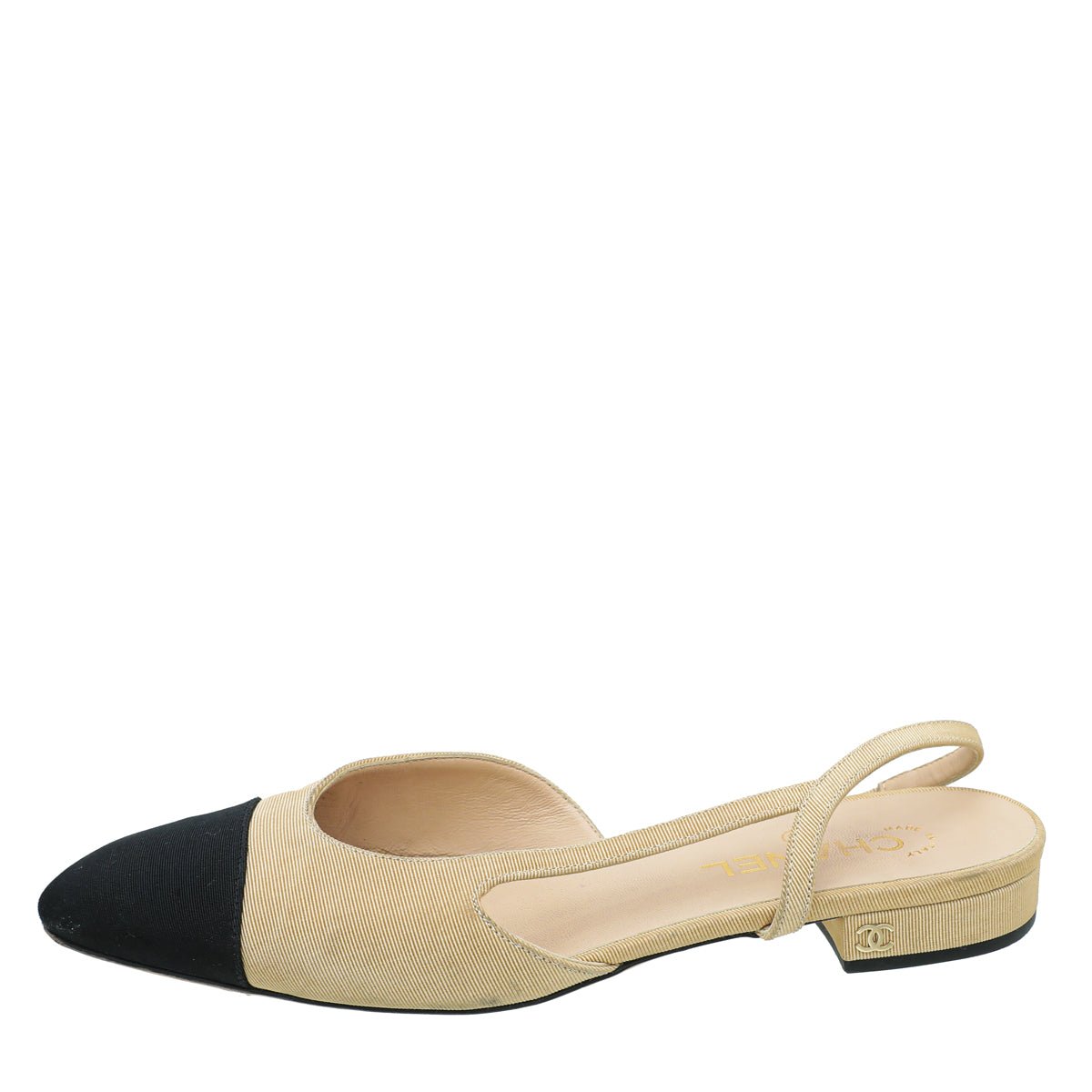Chanel Bicolor CC Cap Toe Slingback Pump 40-Burberry-THE CLOSET