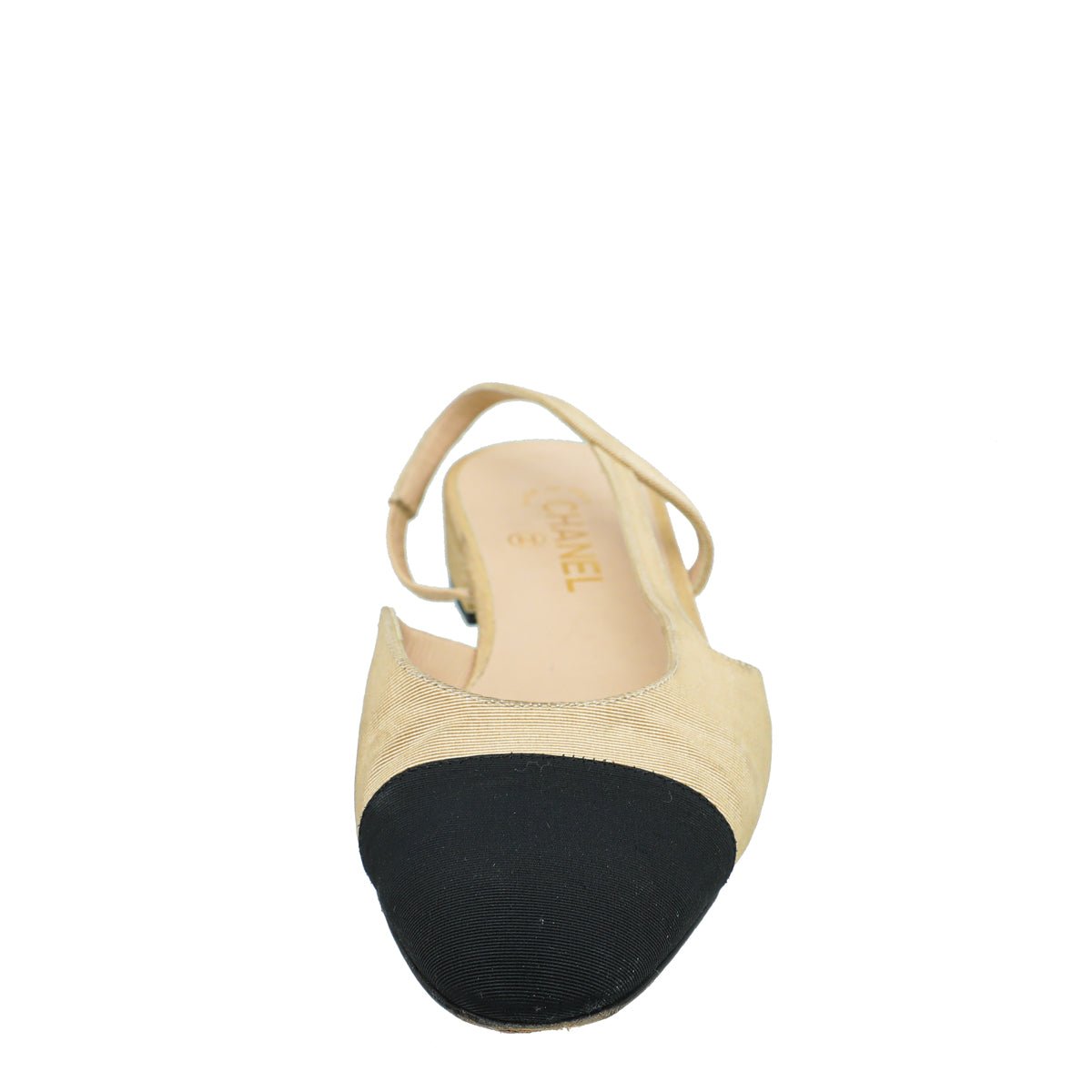 Chanel Bicolor CC Cap Toe Slingback Pump 40-Burberry-THE CLOSET